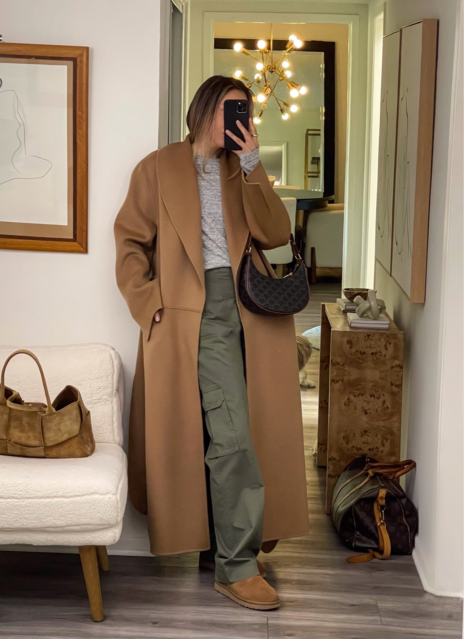 Winter outfit.
Abercrombie cargo pants (sized up )

#LTKFind #LTKstyletip #LTKSeasonal