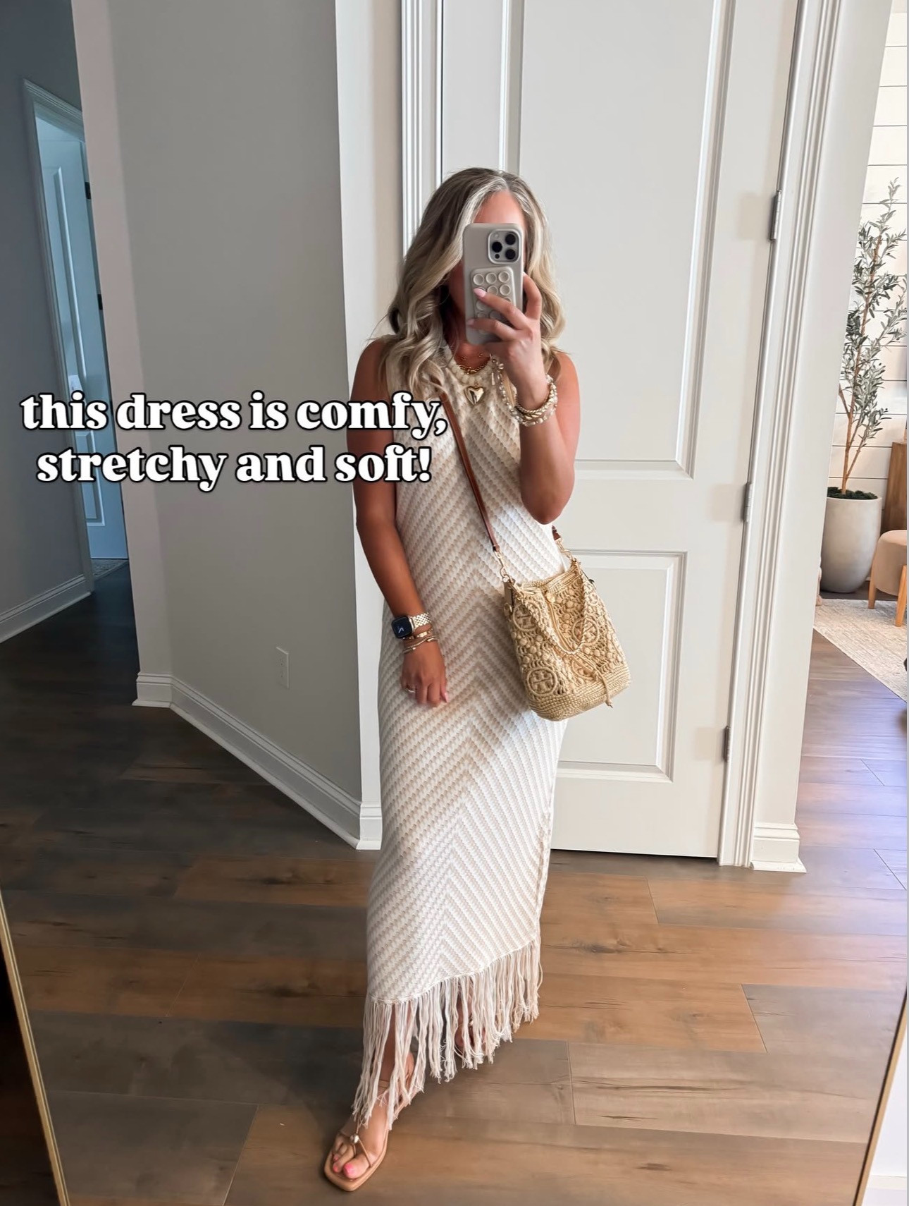 Neutral vacation outfit inspo. 🐚 How cute is this woven fringe dress?! Wearing a small.

Beach dress, vacation dress, spring break dress, Amazon fashion, maxi dress, beachwear, summer, vacation, lightweight, boho, breathable, layering, resort wear, casual, stylish, woven, airy, warm weather, effortless, trendy, neutral, versatile, comfortable, relaxed, travel. 
 

 #LTKootd #LTKTravel