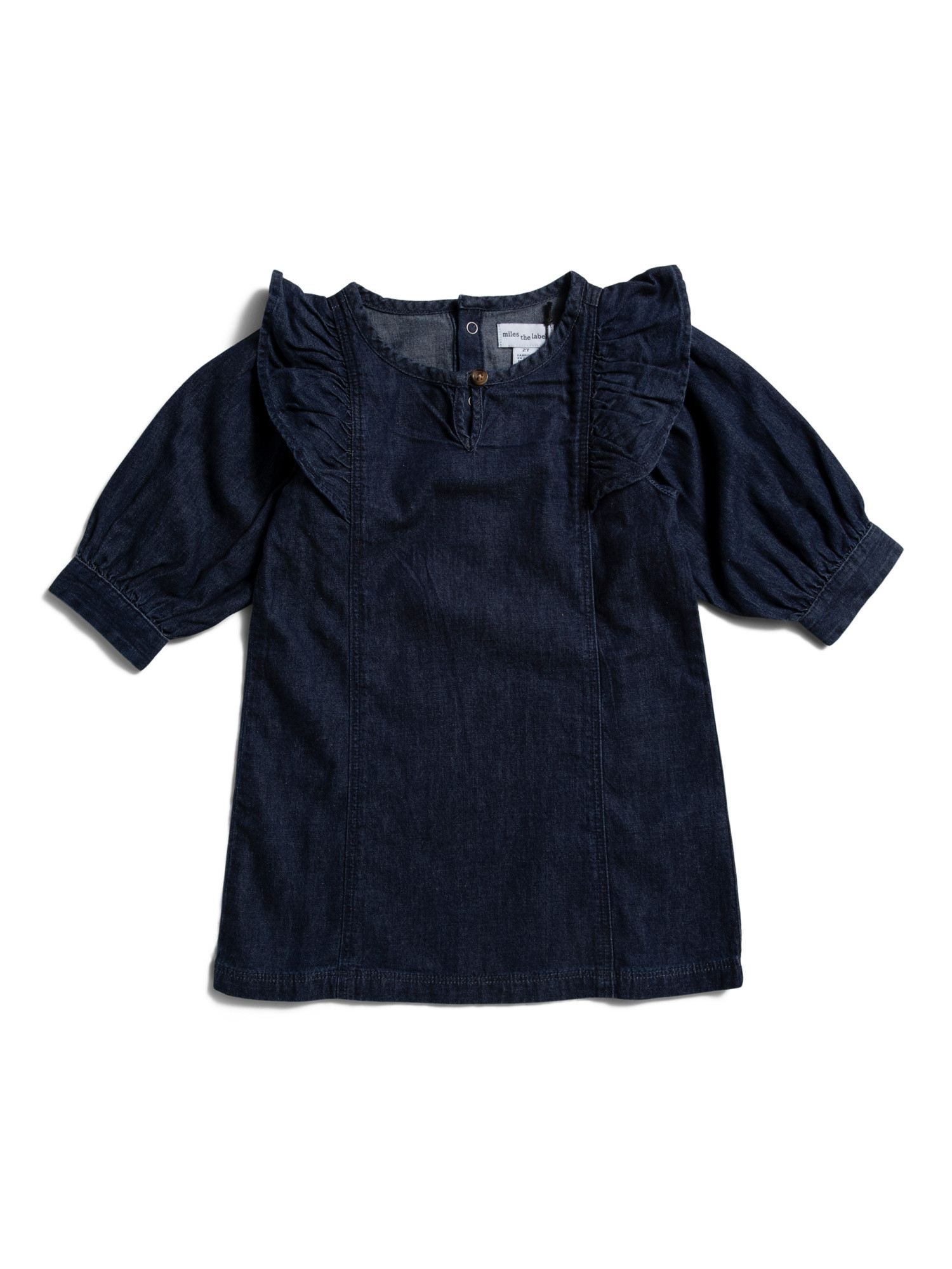 Toddler And Little Girls Woven Denim Dress | TJ Maxx
