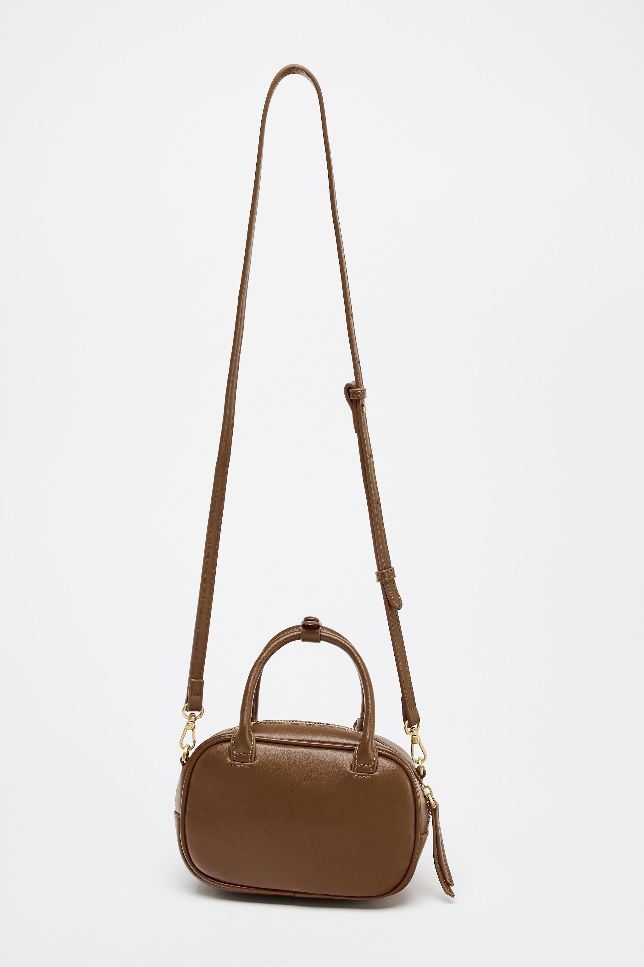 MINI TOPSTITCHED BAG | Zara US
