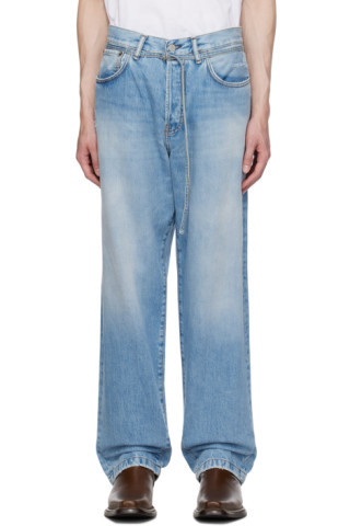 Acne Studios - Blue 1991 Toj Jeans | SSENSE