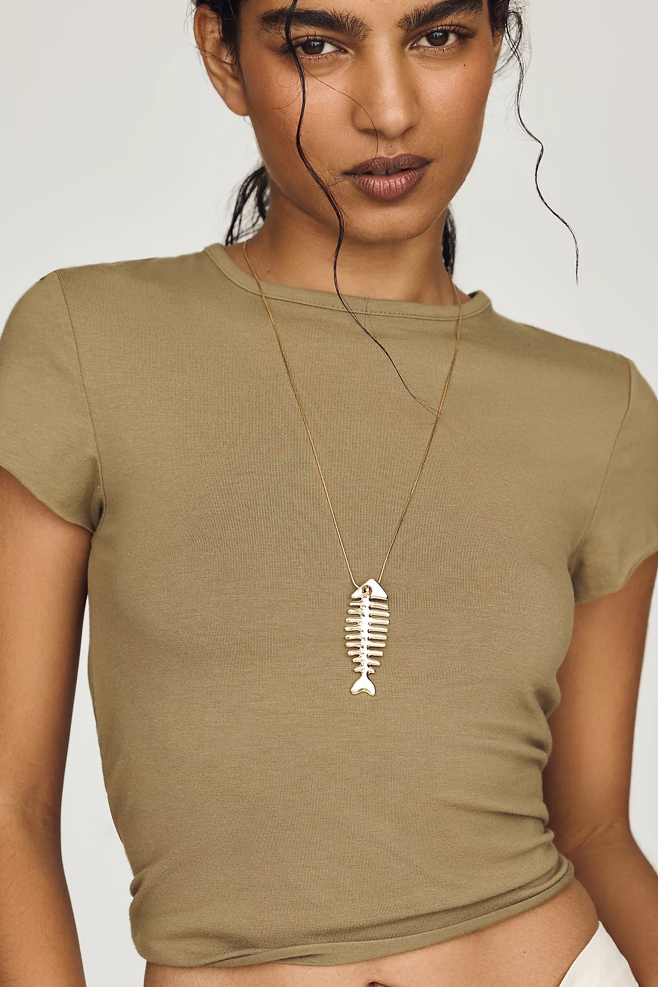Fish Pendant Necklace | Anthropologie (US)