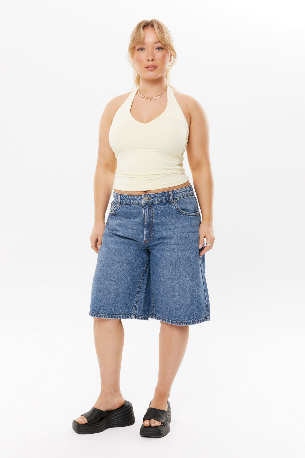 Low Rise Denim Jort | Supre (AU & NZ)