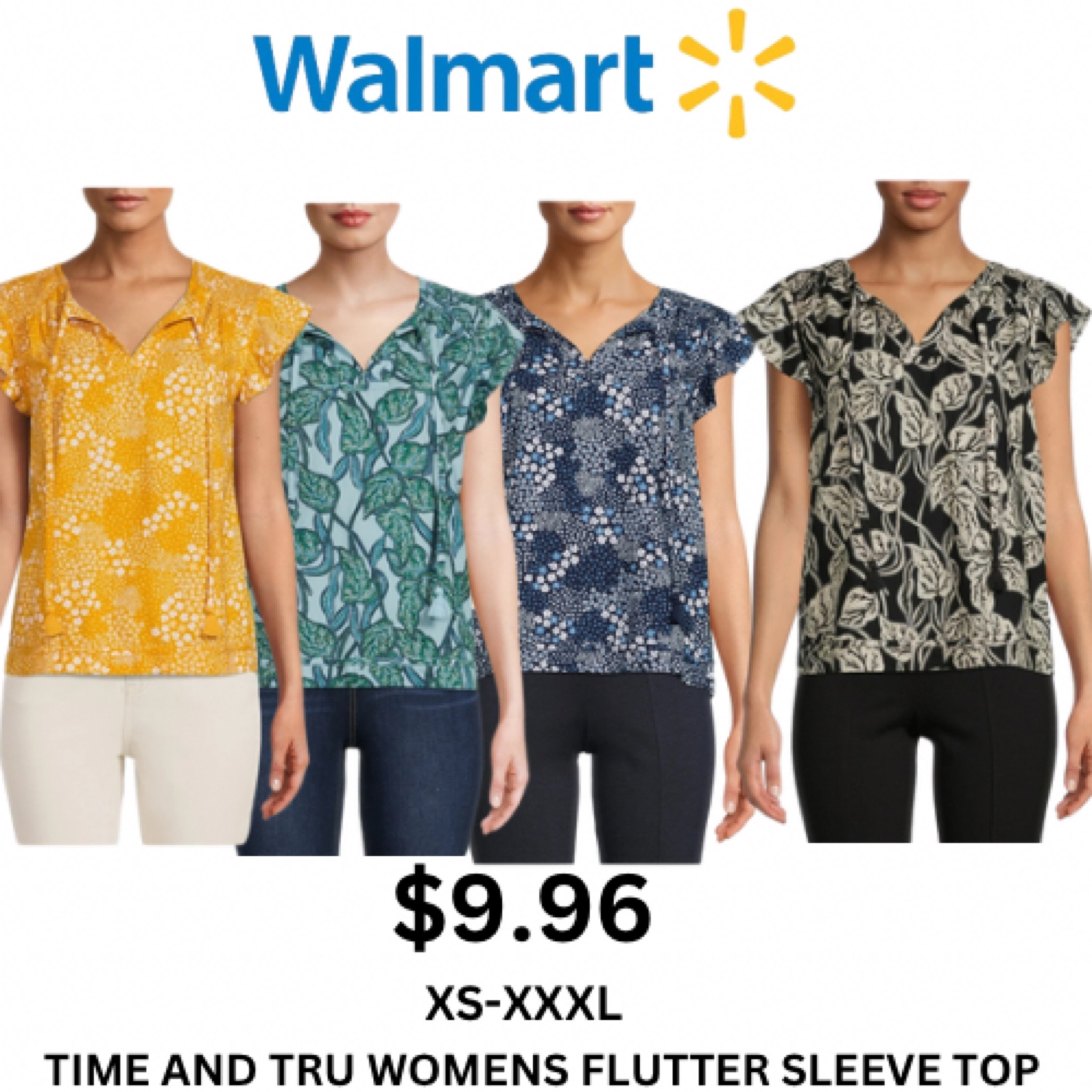 New spring tops from Walmart for only $9.96!!! 

#LTKStyleTip #LTKU #LTKFindsUnder50