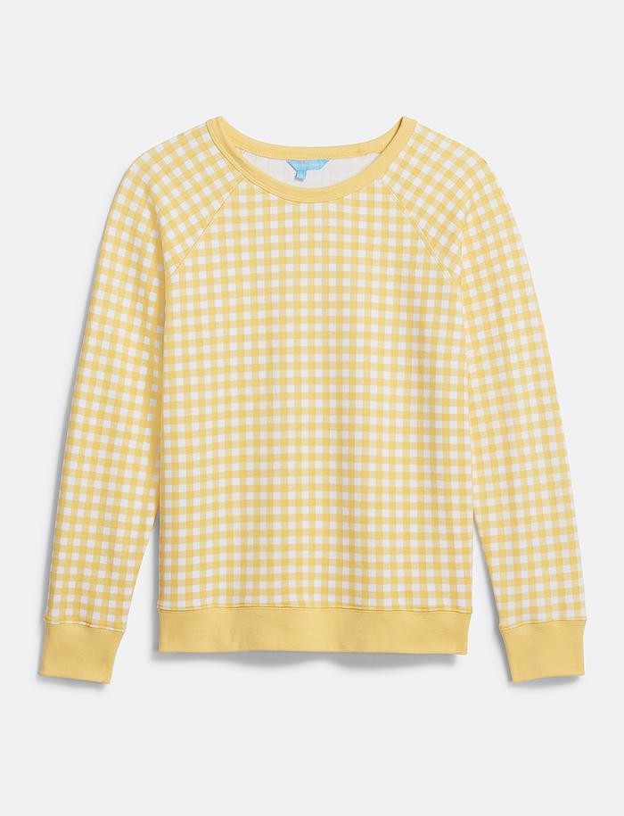 Natalie Sweatshirt in Gingham | Draper James (US)