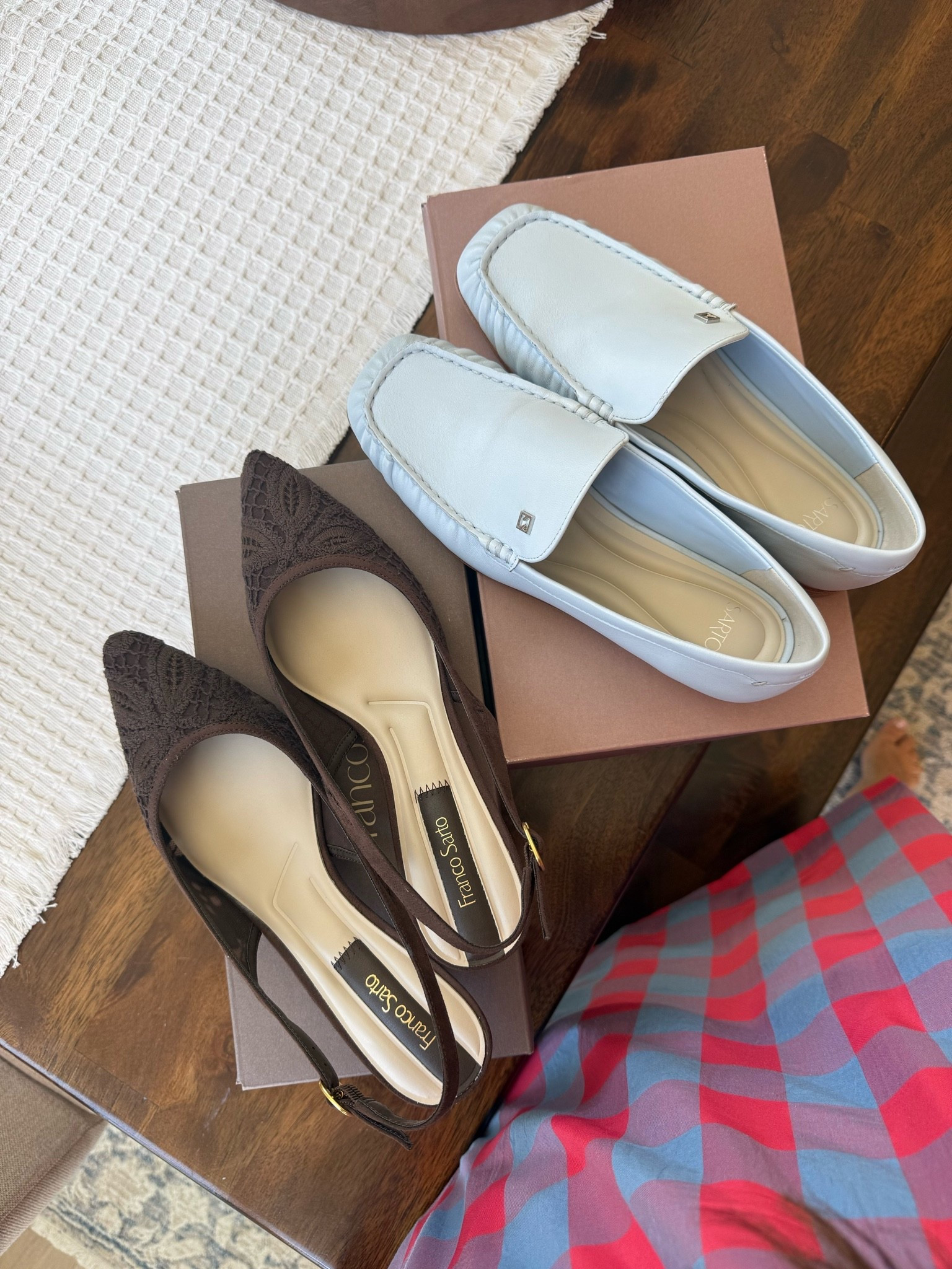 Finally got my new @francosanco shoes in the brown are going to be perfect for fashion week

#LTKSaleAlert #LTKSeasonal #LTKWorkwear
