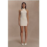 Christina Cross Over Mini Dress / Buttercream | MESHKI | 3XL | MESHKI US