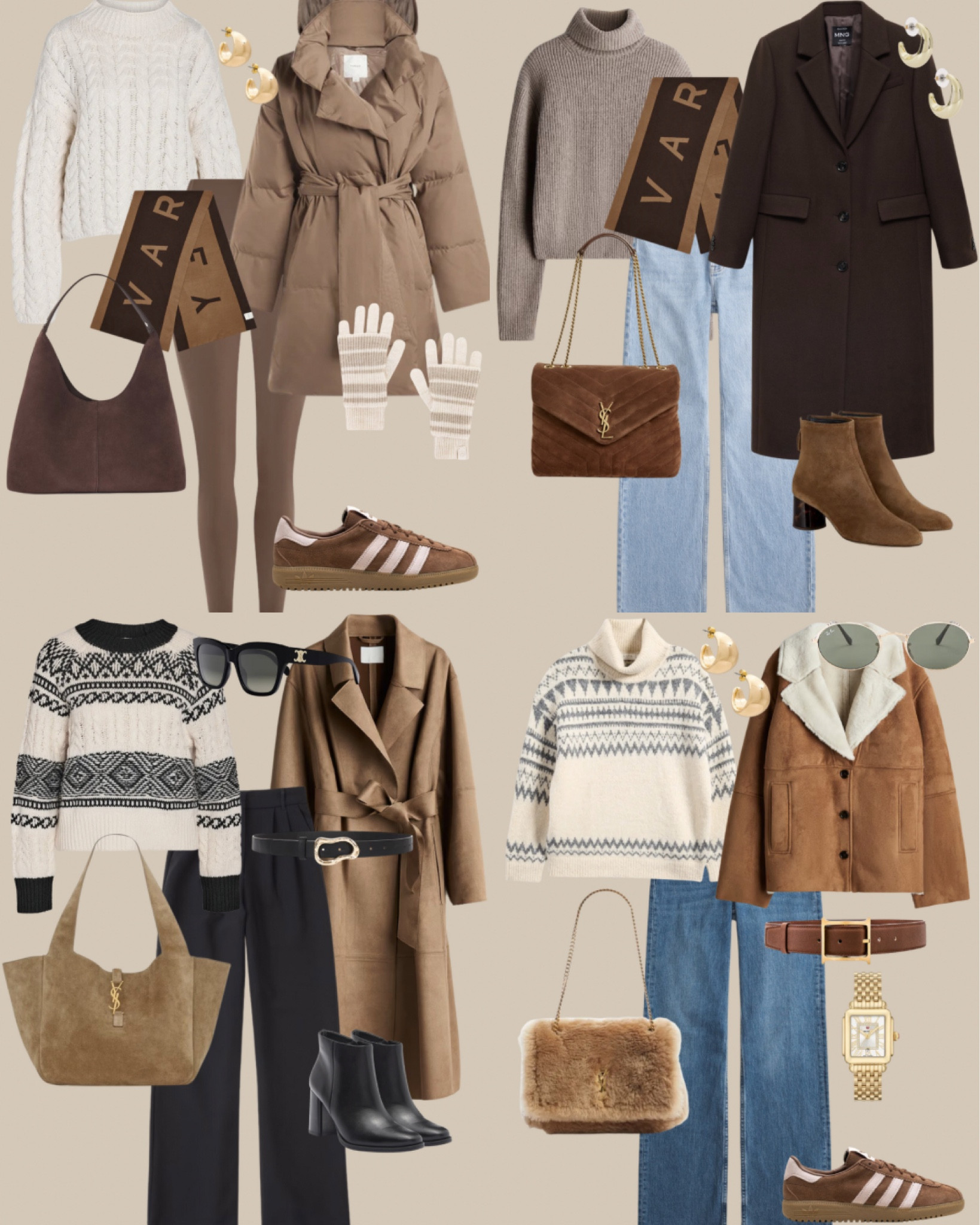 Winter casual chic outfit ideas 🤎 2025 trends 

#LTKStyleTip #LTKU #LTKSeasonal