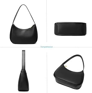 CYHTWSDJ Shoulder Bags for Women, Cute Hobo Tote Handbag Mini Clutch Purse with Zipper Closure | Amazon (US)