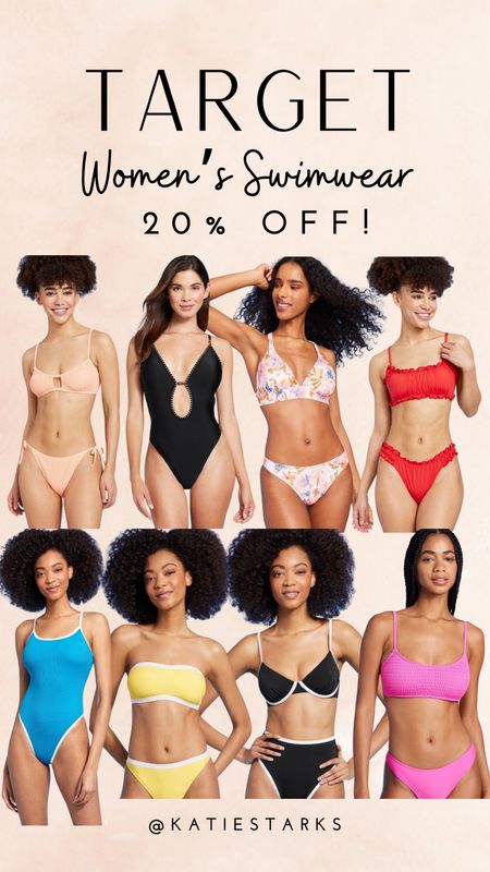 Women’s swimwear is 20% off at Target!

#LTKSaleAlert #LTKSwim #LTKFindsUnder50