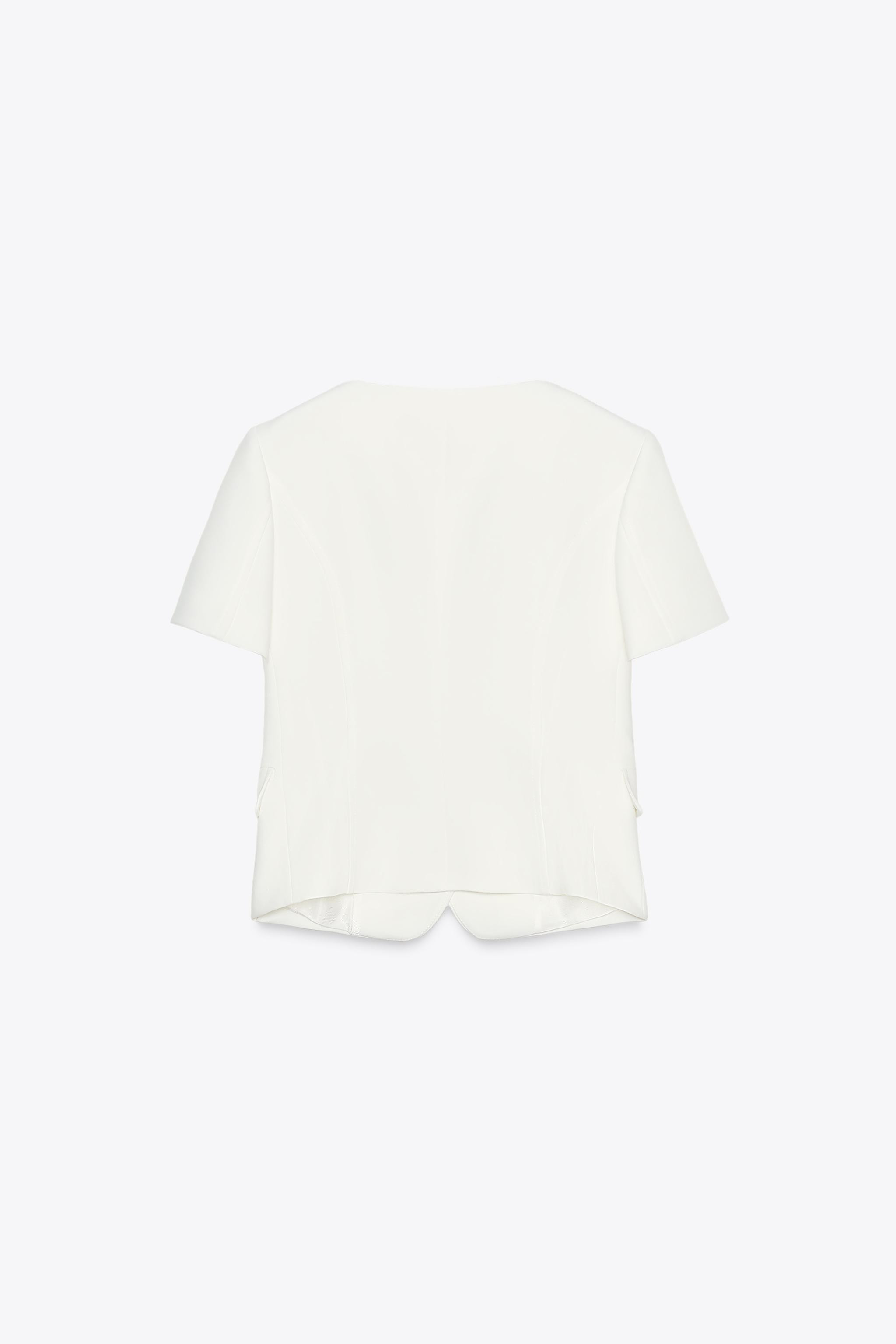 SHORT SLEEVE BLAZER | Zara US