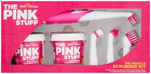 Stardrops - The Pink Stuff - The Miracle Scrubber Kit - 2 Tubs of The Miracle Cleaning Paste With El | Amazon (US)