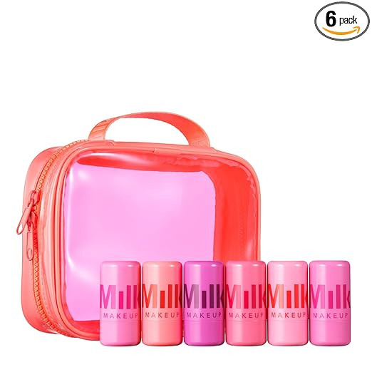 Milk Makeup Cooling Water Jelly Tint – Long-Lasting Sheer Lip + Cheek Stain with Firming Vegan ... | Amazon (US)