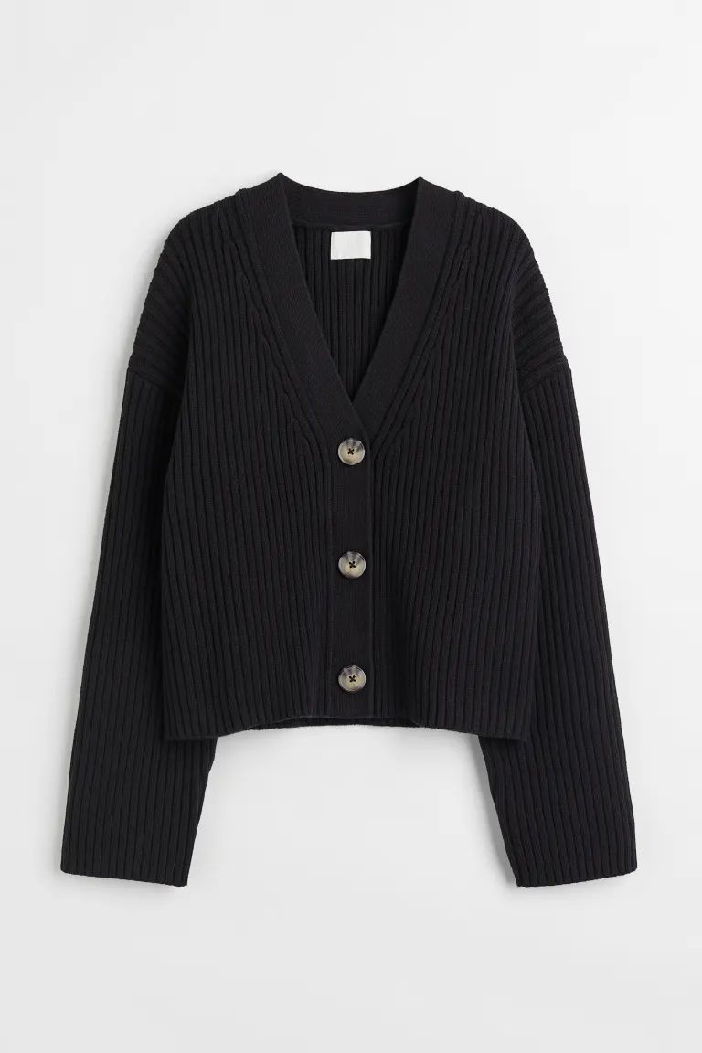 Rib-knit Cardigan | H&M (US)