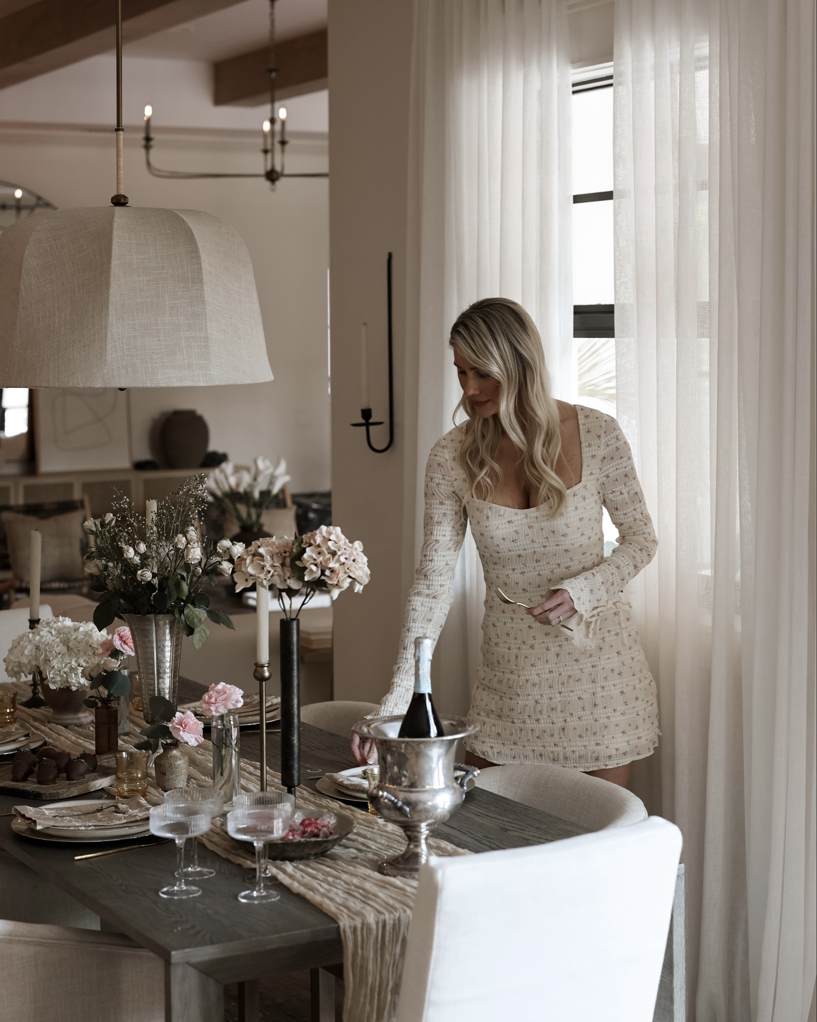 Valentines table scape! #tablesetting #centerpiece 

#LTKHome