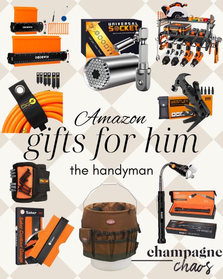 Amazon gift guide for the handyman!

Gifts for him, Father’s Day, dad gifts 

#LTKFind #LTKGiftGuide #LTKmens