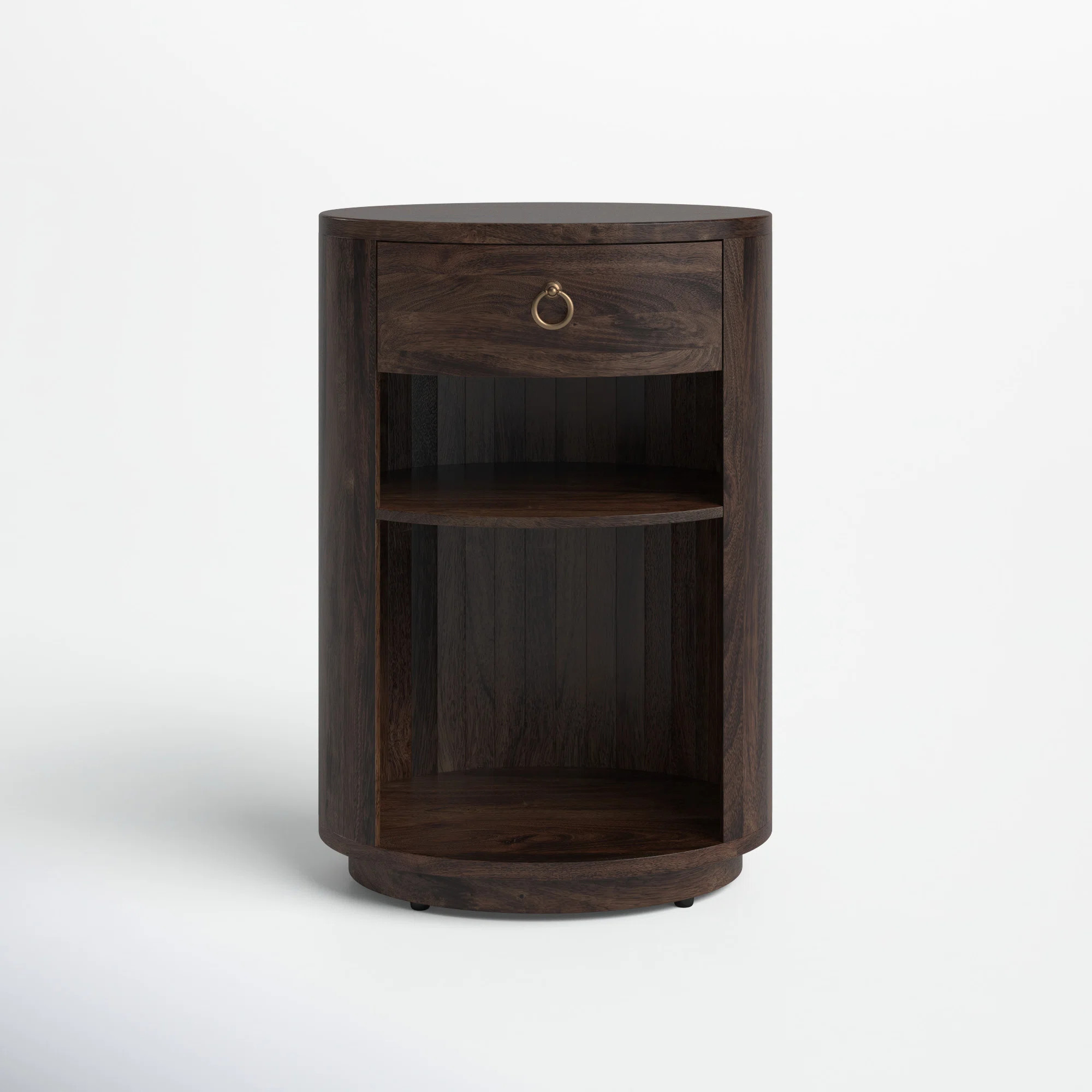 Joss & Main Aviel Drum End Table with Storage & Reviews | Wayfair | Wayfair North America
