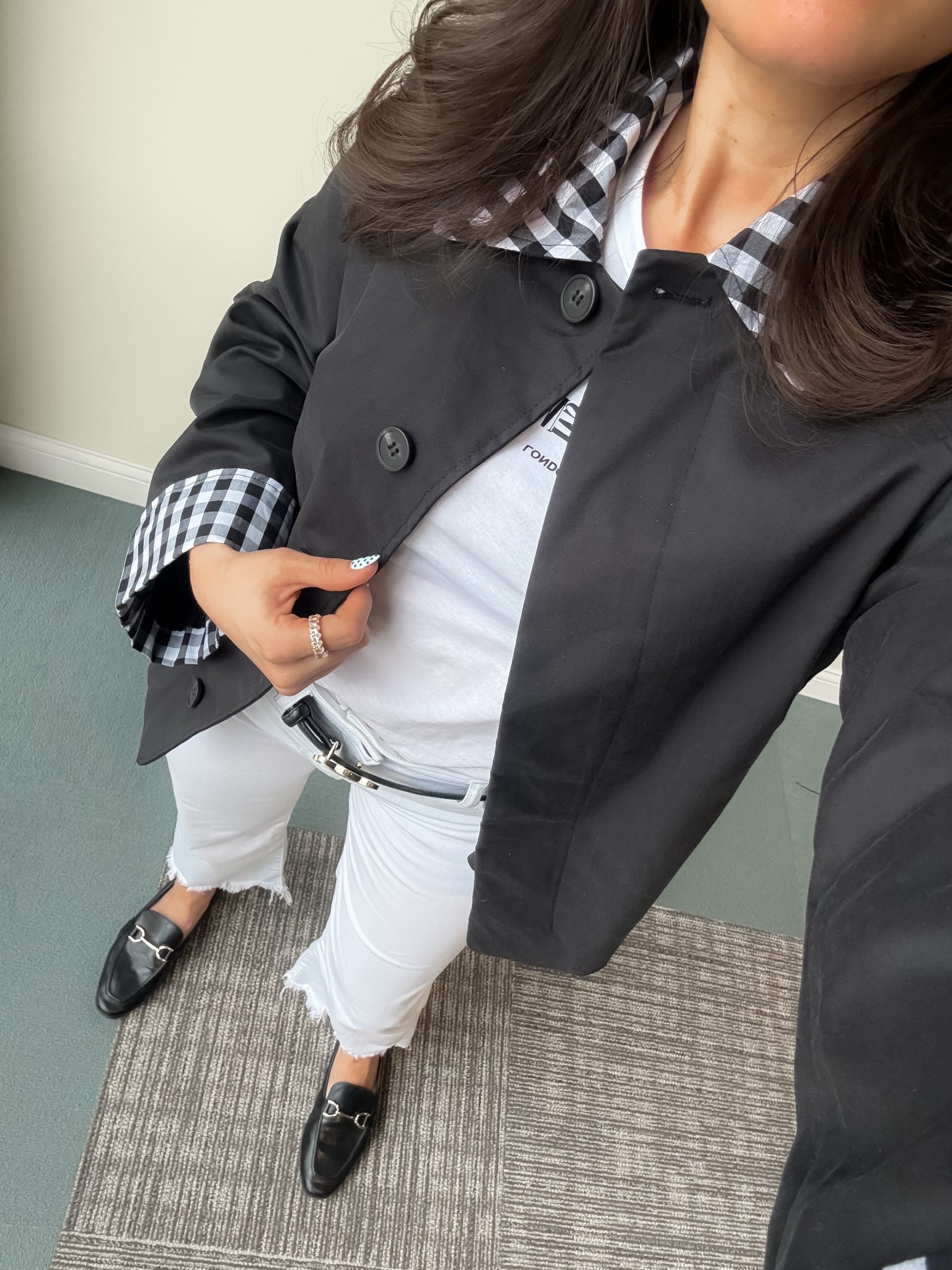Rainy Day ootd 🖤🌧️

White jeans, All saints, avec les filles, tj maxx, rain coat, trench coat, jacket, loafers, belt, The Noli shop, blazer, spring style, Skirt set, brown outfit, Pant suit, Nordstrom rack, Good American, workwear, office outfit, men’s style, men’s fashion, express, skirt set, Caroline bag, heels, purse, earrings, suede bag, Matching set, waistcoat, workwear, houndstooth, Denim jacket, denim skirt, jeanerica, Fall, quilted coat, belt, Michael kors jacket, polo hat, baseball hat, belt, Ralph Lauren, vest, Thanksgiving outfit, men’s fashion, cardigan, jeans, denim, vans, Fall fashion, style, thanksgiving, outfit inspo, trendy, Tory Burch, turtleneck, ribbed top, long sleeve top, leather pants, tan pants, brown pants, straight pants, revolve, Bardot, gap, lulus, neiman Marcus, Nordstrom, earrings, hoops, ring, belt, lipstick, makeup, charlotte tilbury, commando, j.crew, express, old navy, Anthropologie, madewell, tuckernuck, coach, Ralph Lauren, dinner, Sunday, Abercrombie and fitch, brunch, holiday style, classy, classic, trendy, new arrivals, under 200, under 100, under 50, cyber week, sale alert, holiday outfit, leather pants, plaid blazer, booties, madewell, j.crew, revolve, Amazon, Sam Edelman, old navy, Anthropologie, Nordstrom rack, Talbots, Allegra James, bodysuit, thanksgiving, Black Friday, sale, sweet Caroline collection, express, blazer, body suit, Zara, trousers, bag, Tory Burch

#LTKstyletip #LTKFindsUnder100 

#LTKSaleAlert #LTKSpringSale #LTKootd