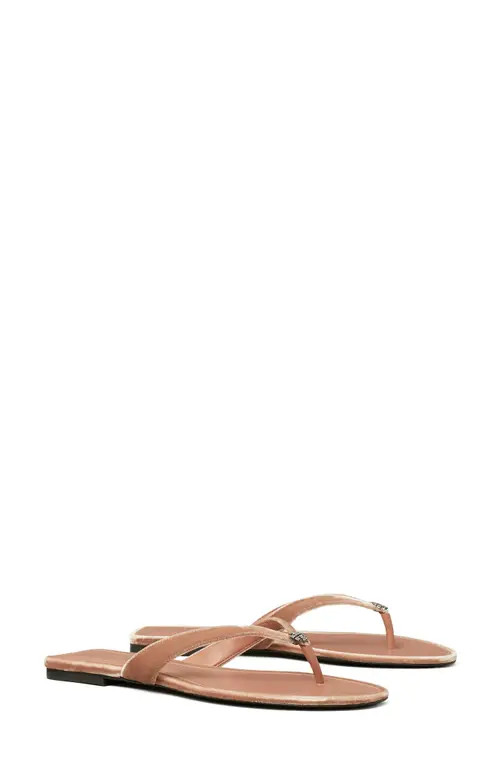 Tory Burch Classic Pavé Flip Flop in Vintage Rose at Nordstrom, Size 10 | Nordstrom