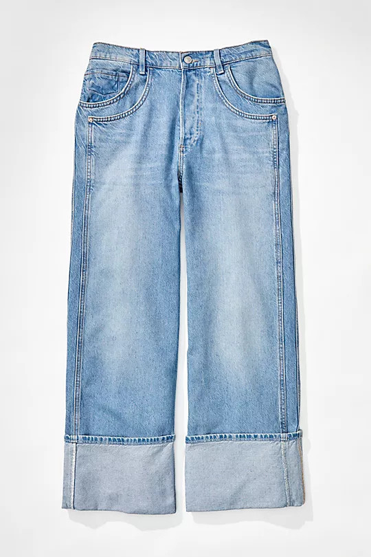 We The Free Final Countdown Cuffed Low-Rise Jeans | Free People (Global - UK&FR Excluded)