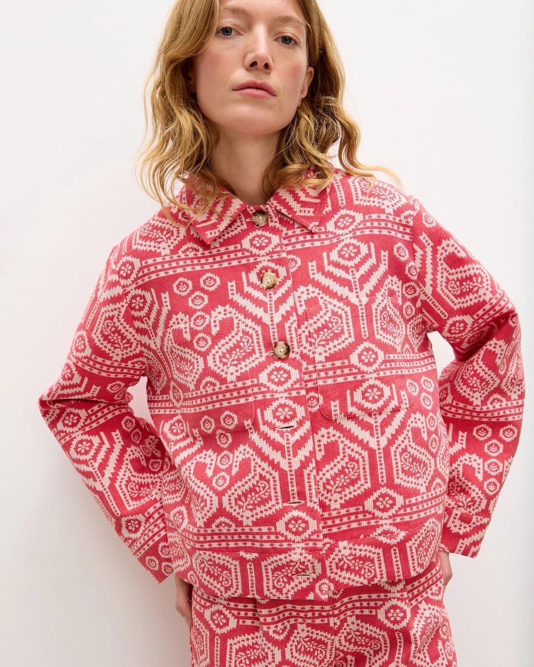 Jacquard jacket ♥️

#LTKcurves #LTKautumn #LTKmidsize