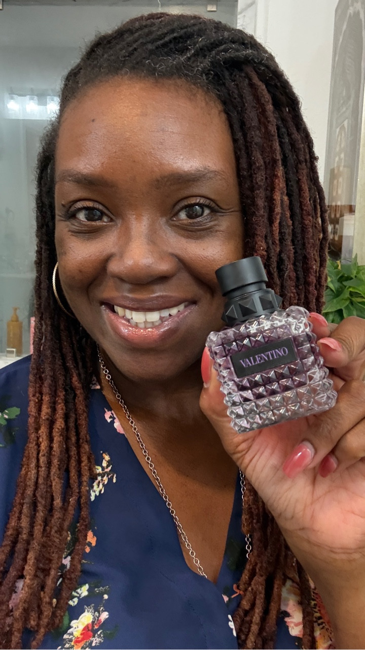 Is the New Valentino Purple Melancholia worth it? Short answer is yes! 

I love juicy fruity floral fragrances and that’s just what this is. 

Yes it’s different than the other DNAs and that’s kinda why I like it. 

The jasmine in this is a supporting actor not the main character and that I love. 

Tonight’s combo is sexy, sweet and seductive and if you sent afraid of a somewhat boozie feel it’s perfect for you. 

I’ve got them both linked below. 

I purchased mine at Ulta using my coupon and points so don’t forget to put you coupon code in when you go to checkout. 

I’ll link it at Sephora too just in case you have some points there that you want to use. 

Let me know what you think! 

#LTKgrwm #LTKootd #LTKstorytime