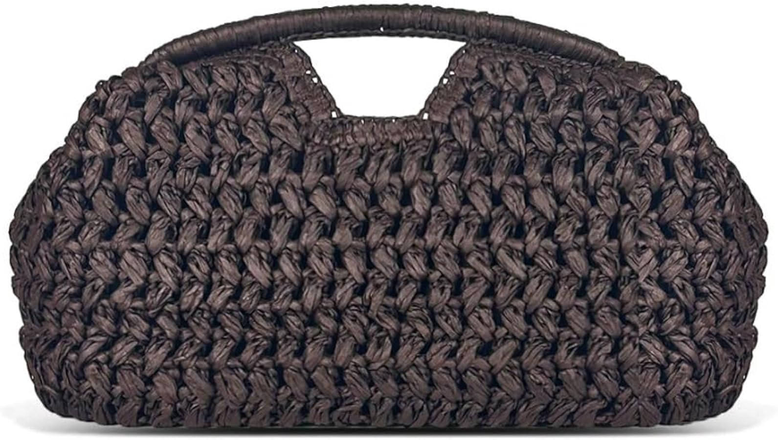 Large Straw Clutch Bag for Women Summer Satchel Purse Fashion Woven Top Hanlde Handbags for Beach... | Amazon (US)
