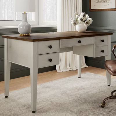 Farmhouse Writing Desk (55"x27") | Target