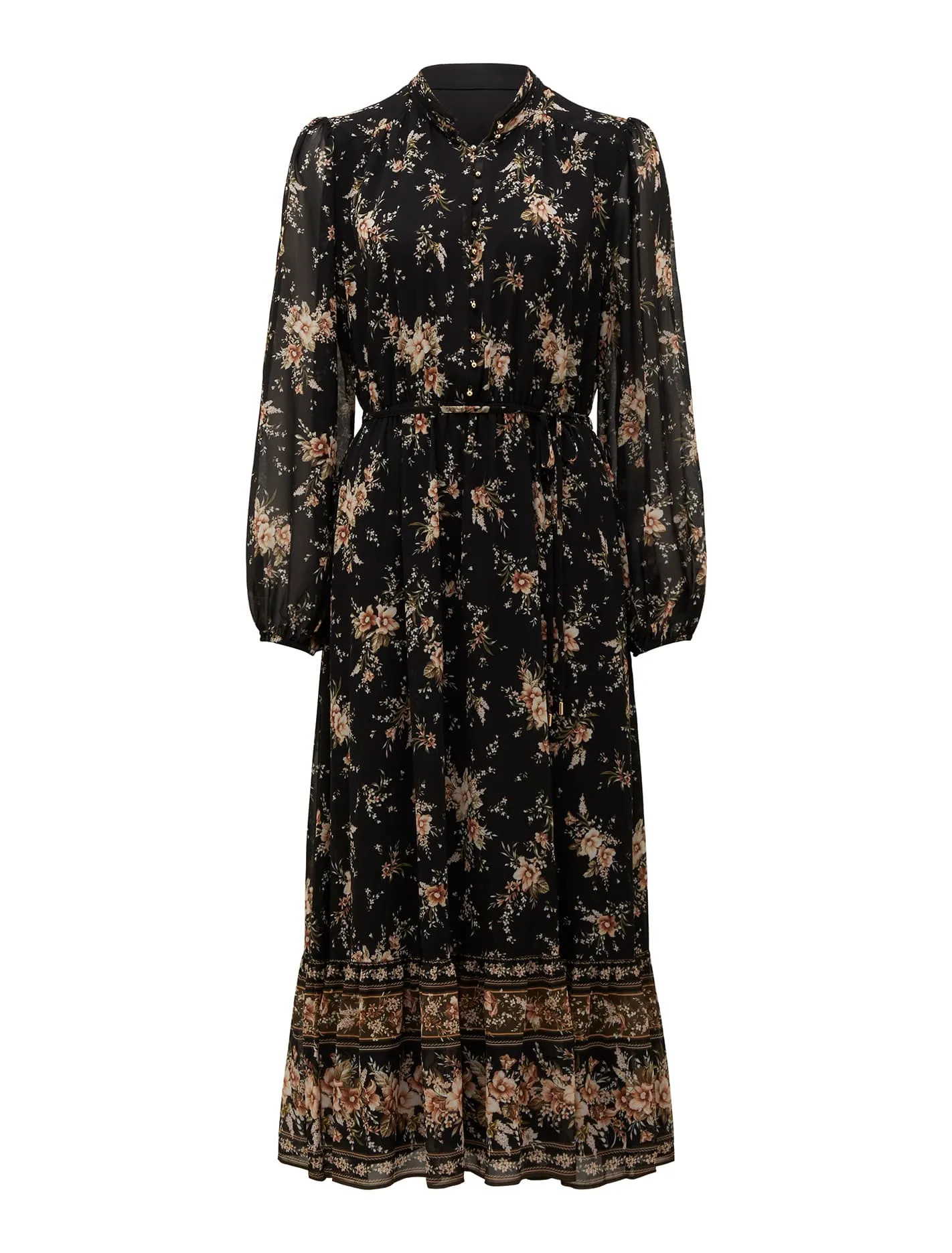 Harlow Button-Front Midi Dress | Forever New (AU)