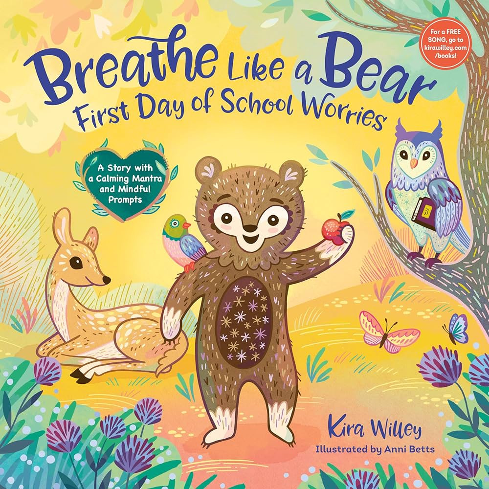 Breathe Like a Bear: First Day of School Worries: A Story with a Calming Mantra and Mindful Promp... | Amazon (US)