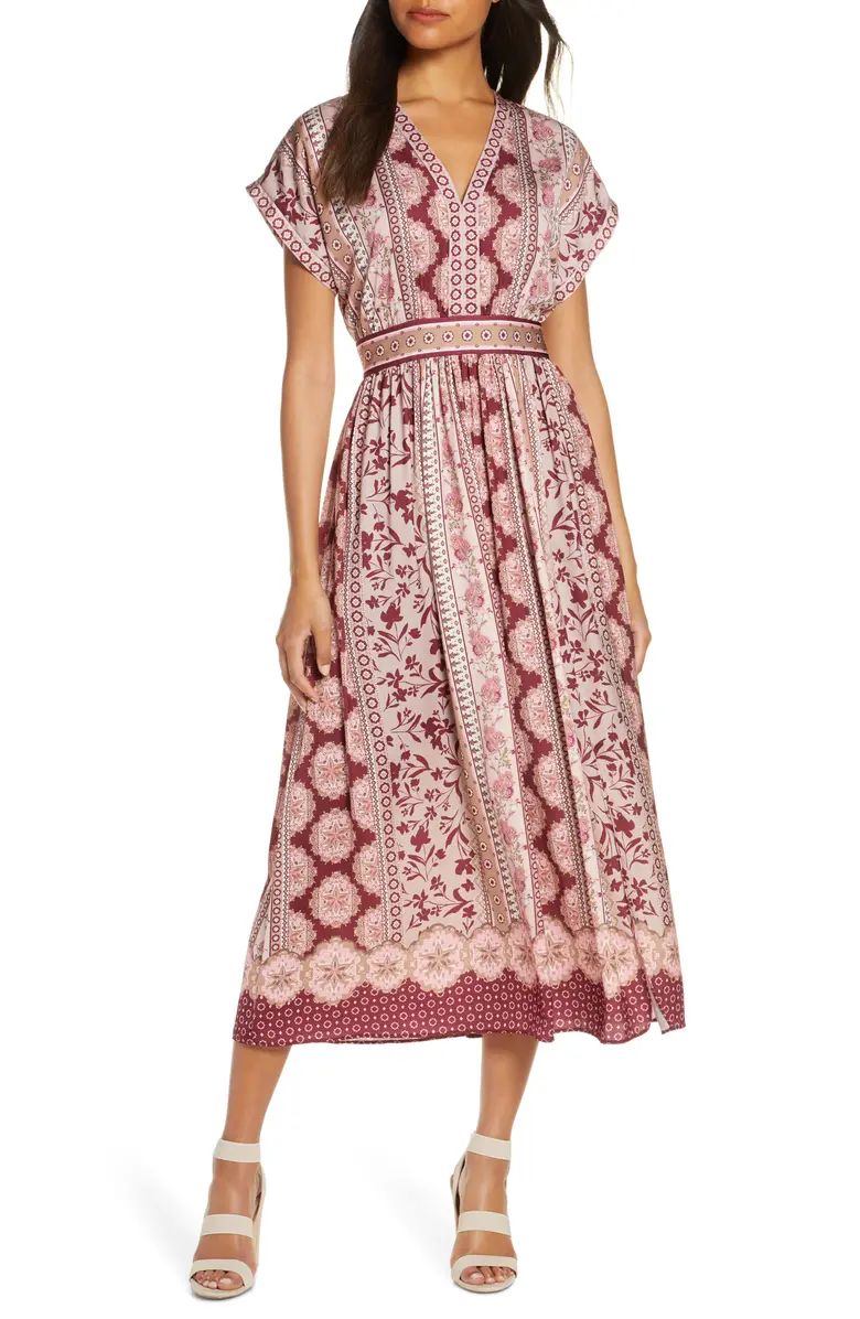 Liza Print Charmeuse Dress | Nordstrom