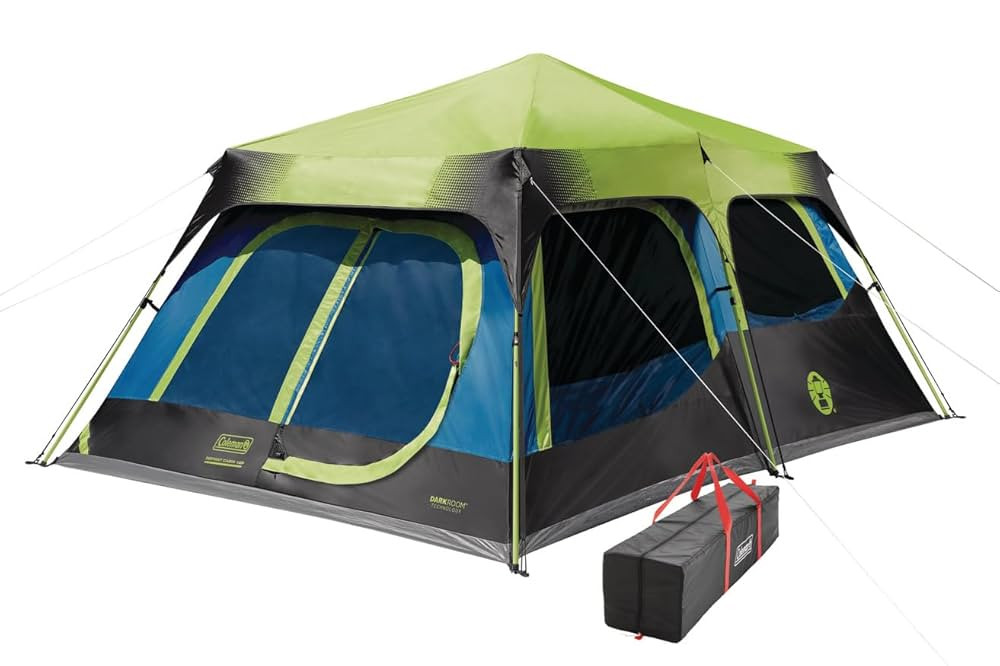 Coleman 4/6/8/10 Person Instant Camping Tent with 1-Minute Setup, Large Family Tent with Pre-Atta... | Amazon (US)