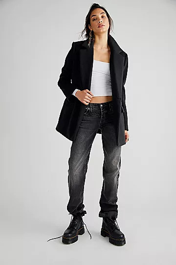 Mari Solid Blazer | Free People (Global - UK&FR Excluded)