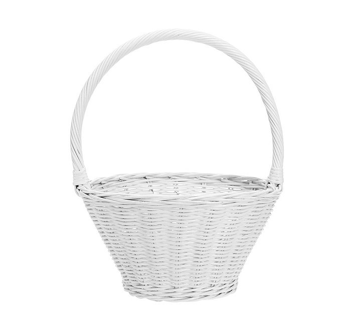 White Sabrina Easter Baskets | Pottery Barn Kids