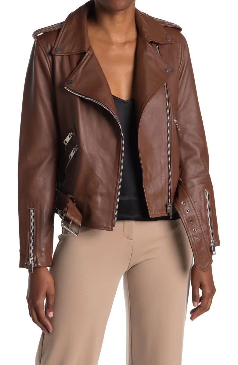 Allison Leather Moto Jacket | Nordstrom Rack