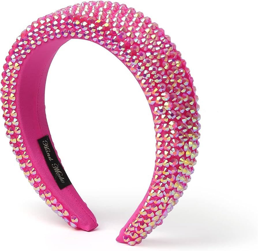 Natalie Mills GLAMBANDS! Glamorous Headbands for Ladies! Top Trending Hair Accessories. Rhineston... | Amazon (US)