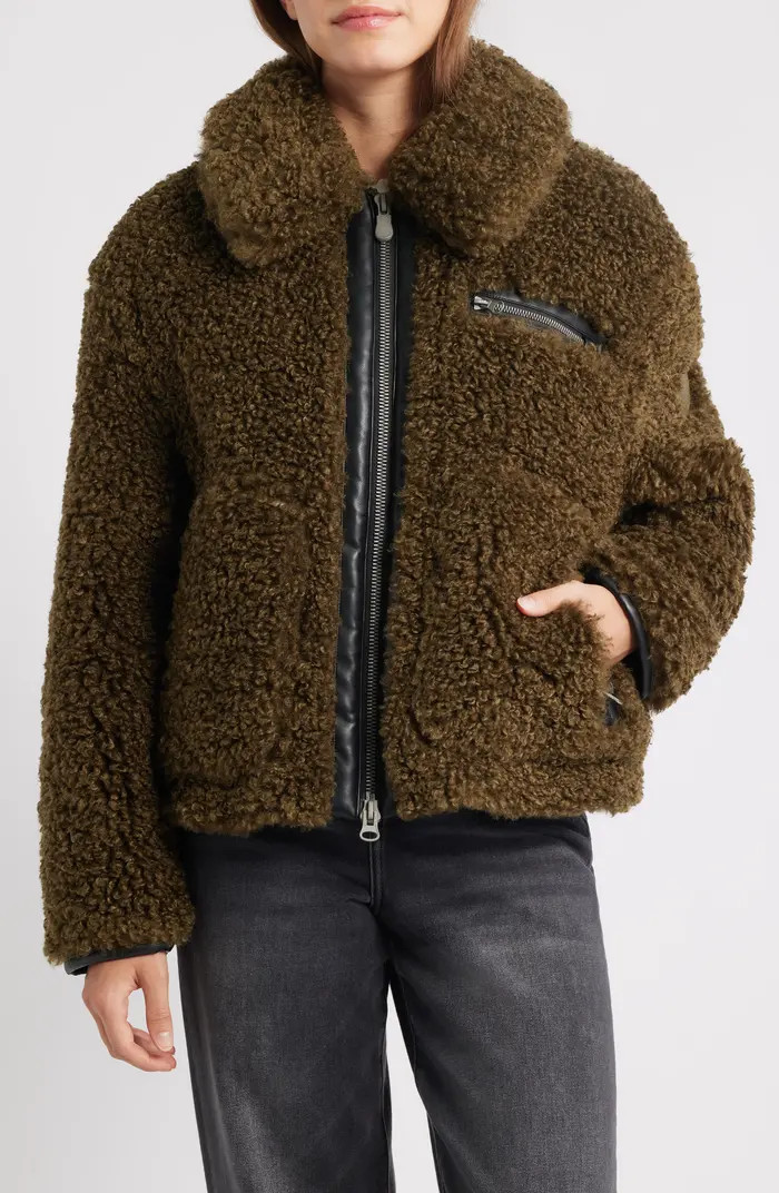 Save The Duck Hester Faux Fur Jacket | Nordstrom | Nordstrom