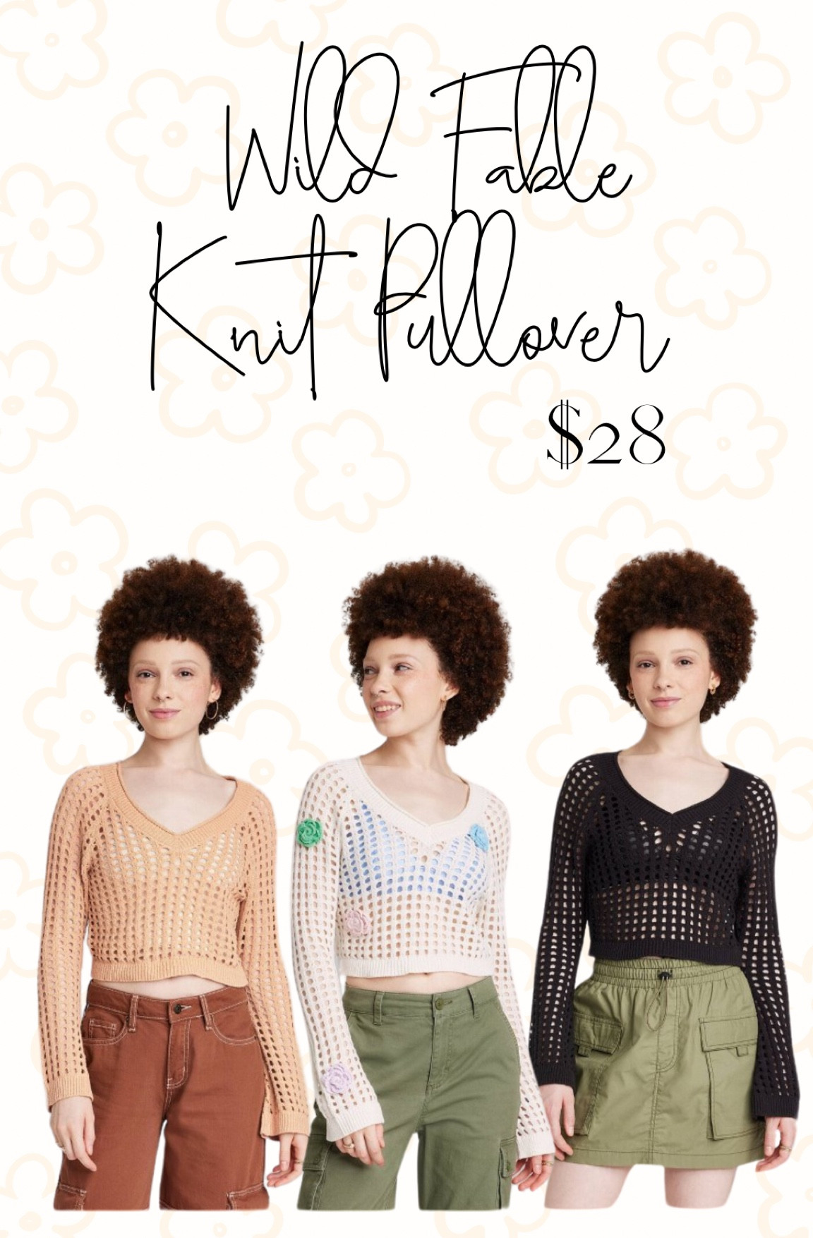 ✨NEW✨ Wild Fable cropped knit pullover at Target! $28.00 🌸

#LTKfindsunder50 #LTKstyletip #LTKfindsunder100