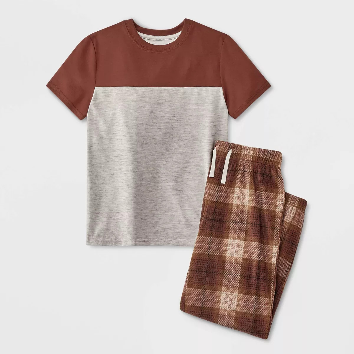 Boys' 2pc Short Sleeve Colorblock Pajama Set - Cat & Jack™ | Target