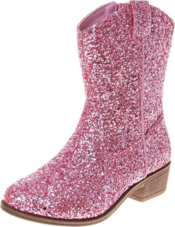 Josmo Girls Cowboy Western Boots - Girl Western Cowgirl Boot (Little Kids/Big Kids) | Amazon (US)