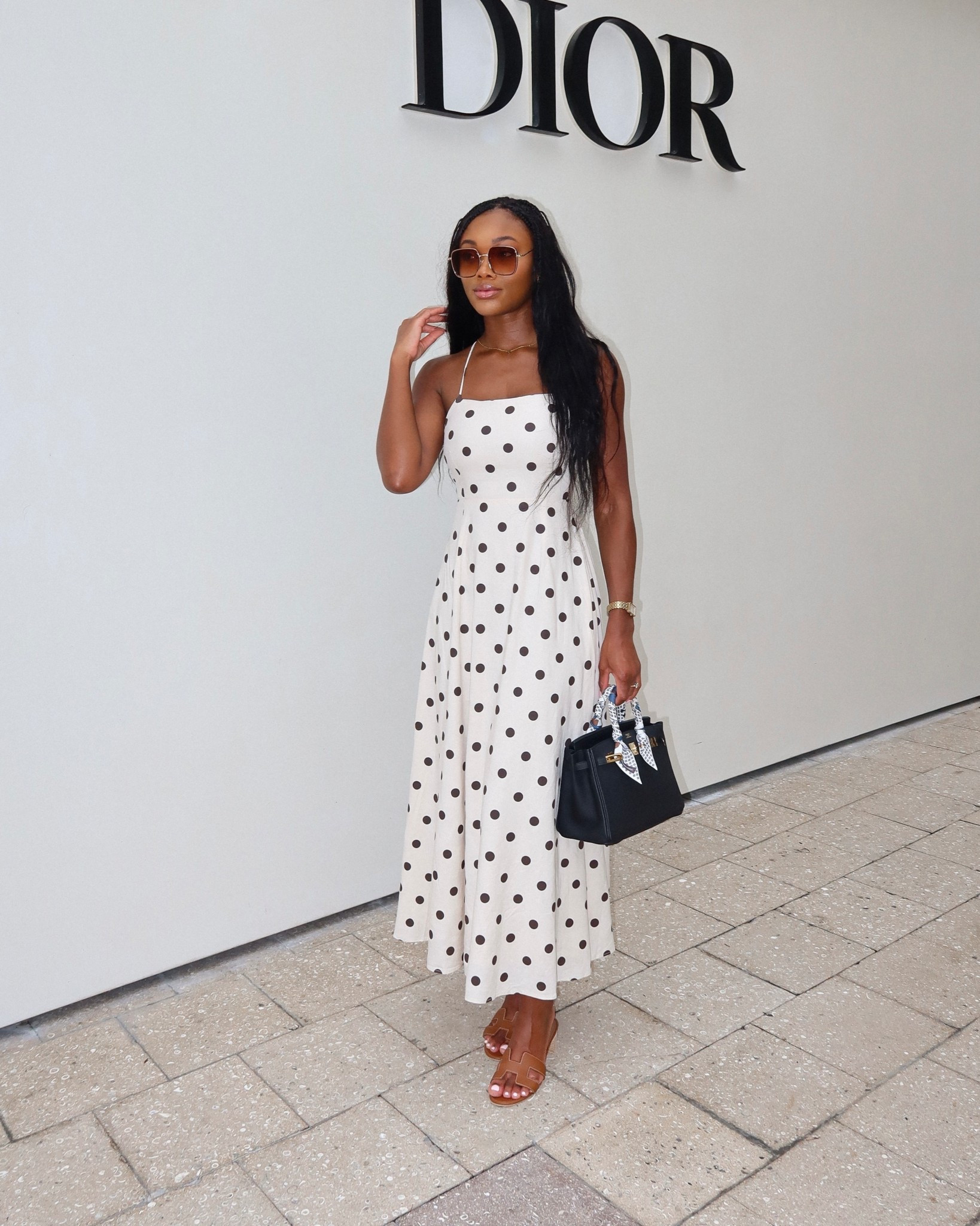 Loved this Polka Dot dress for a day at the Design District 🤍

#LTKStyleTip #LTKShoeCrush #LTKSeasonal