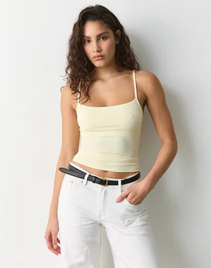 Built-In Bra Thin Strap Cami | Glassons (Australia)