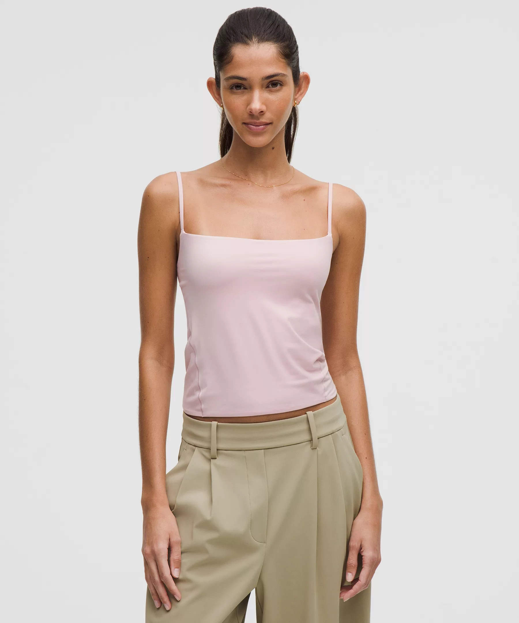 Wundermost Ultra-Soft Nulu Spaghetti-Strap Adjustable Cami | Lululemon (US)