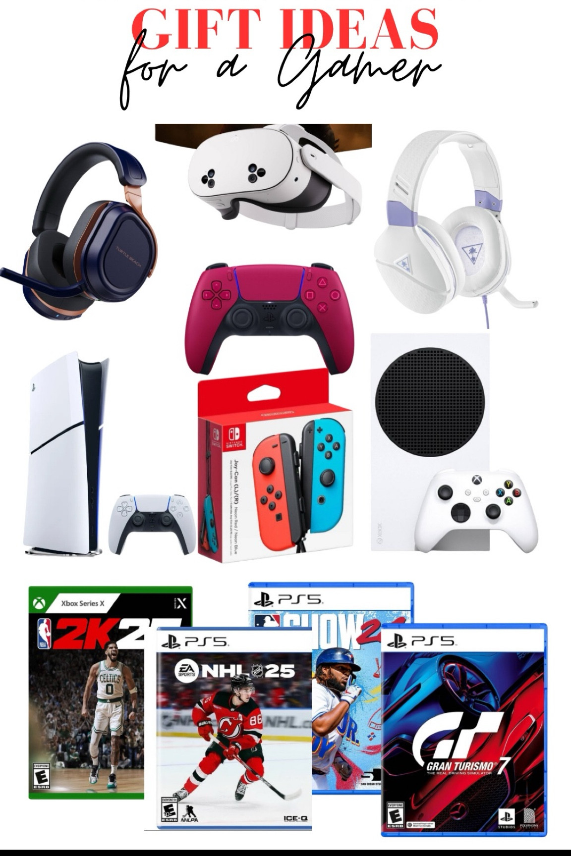 Unsure what to buy your favorite gamer for Christmas? Here are some great gift ideas. 

#LTKGiftGuide
