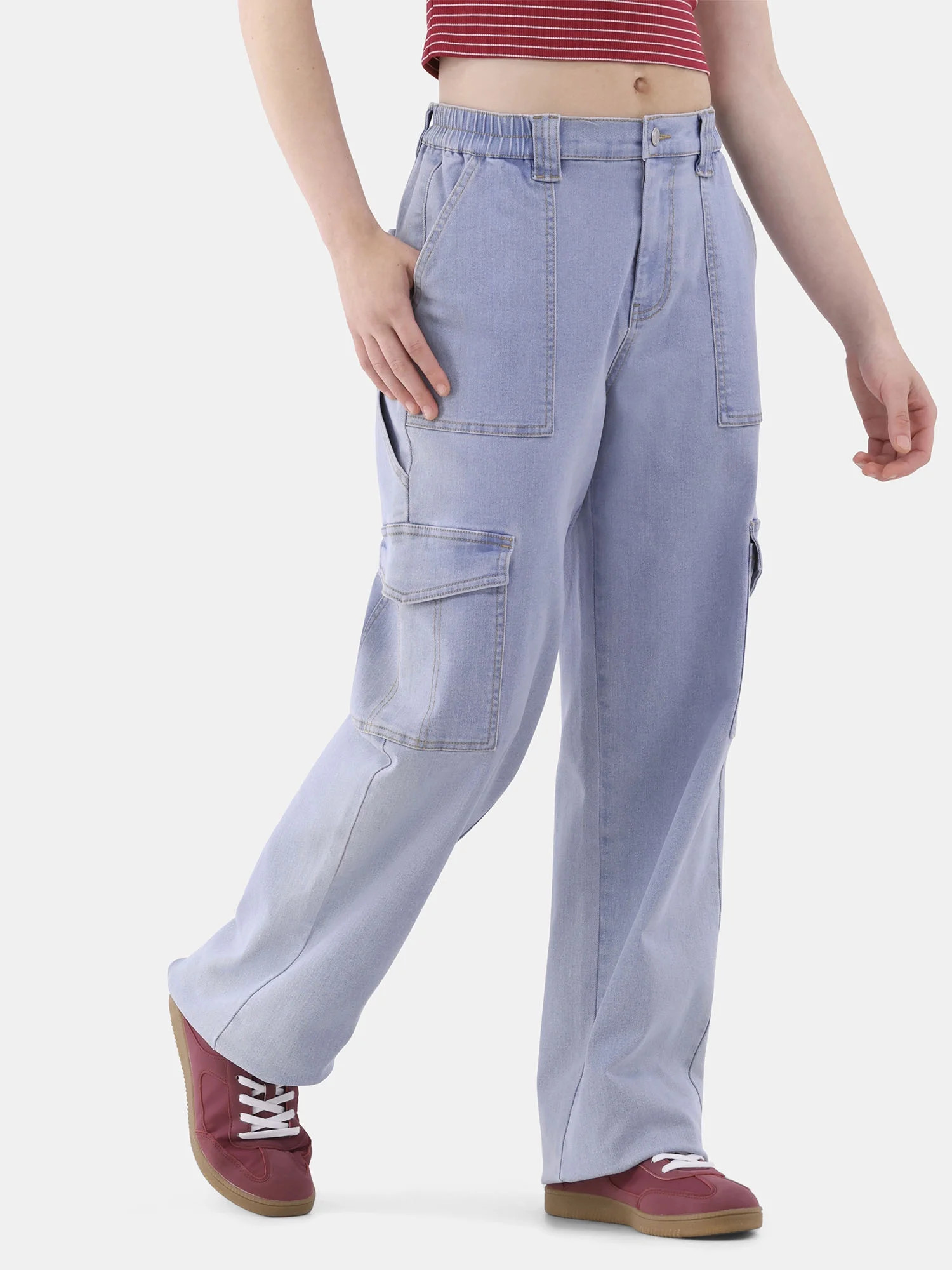 No Boundaries Skater Cargo Pants, 29” Inseam, Women's | Walmart (US)