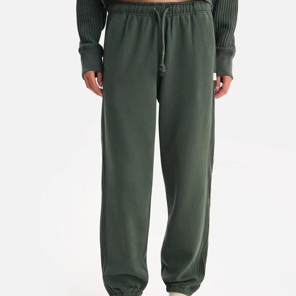 Organic Fleece and Waffle Relaxed Pocket Sweatpant | MATE The Label