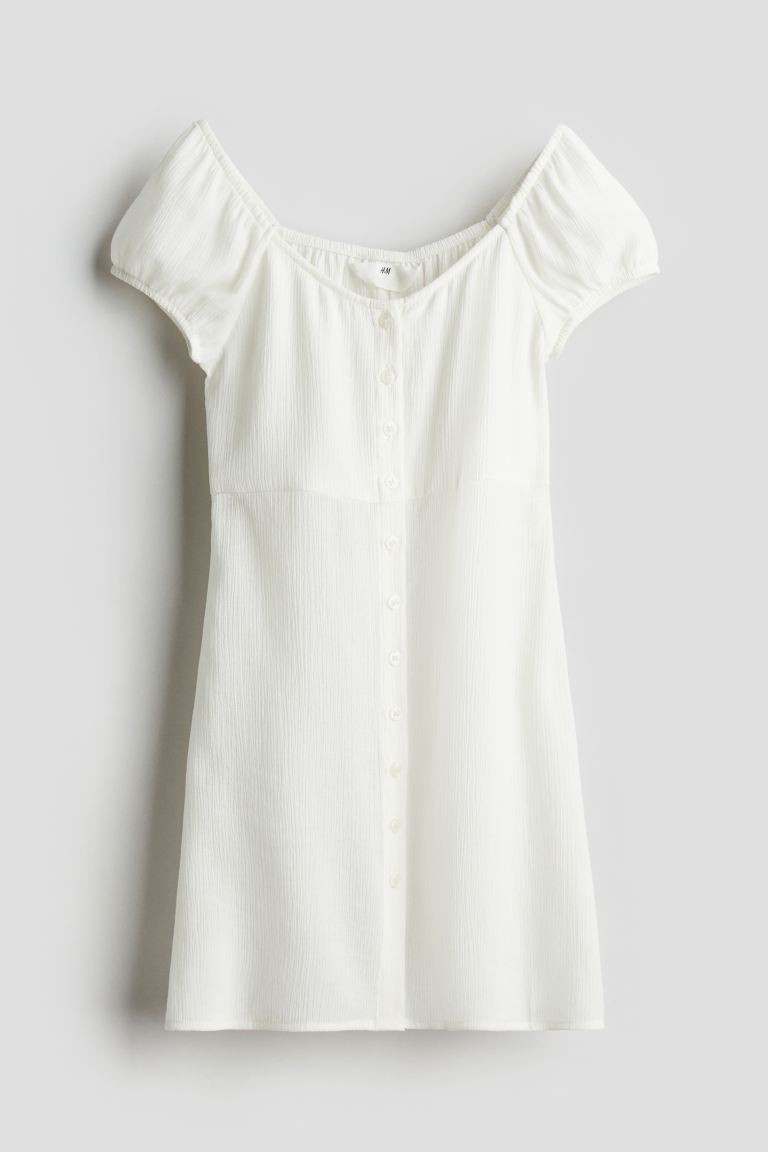Puff-sleeved Skater Dress | H&M (US + CA)