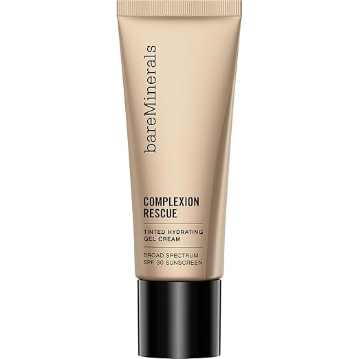bareMinerals Complexion Rescue Tinted Moisturizer for Face with SPF 30, Vegan Tinted Mineral Suns... | Amazon (US)