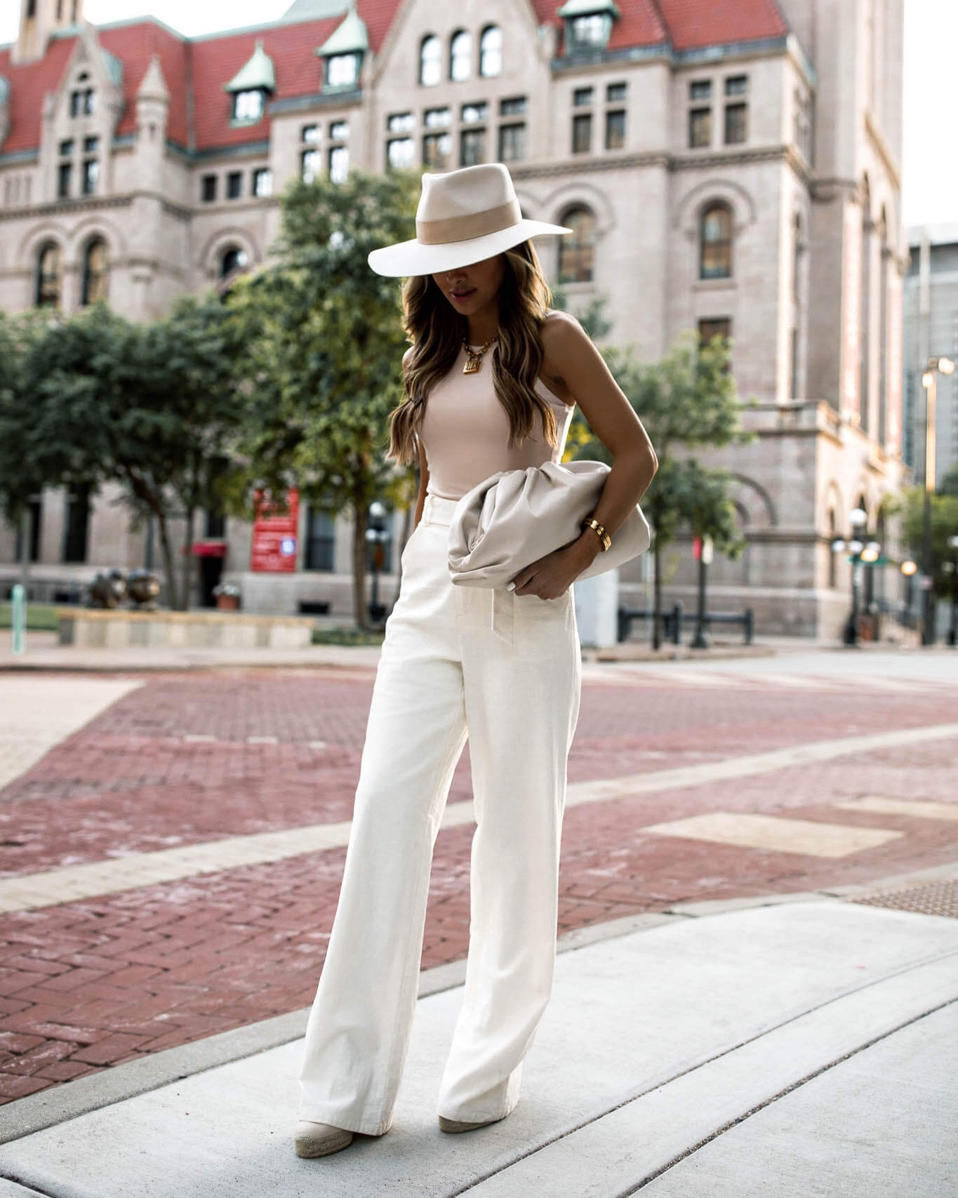 Chic summer outfit
Amazon pink halter top
Revolve white linen pants
Castaner espadrille wedges 

#LTKSeasonal #LTKSaleAlert #LTKFindsUnder100