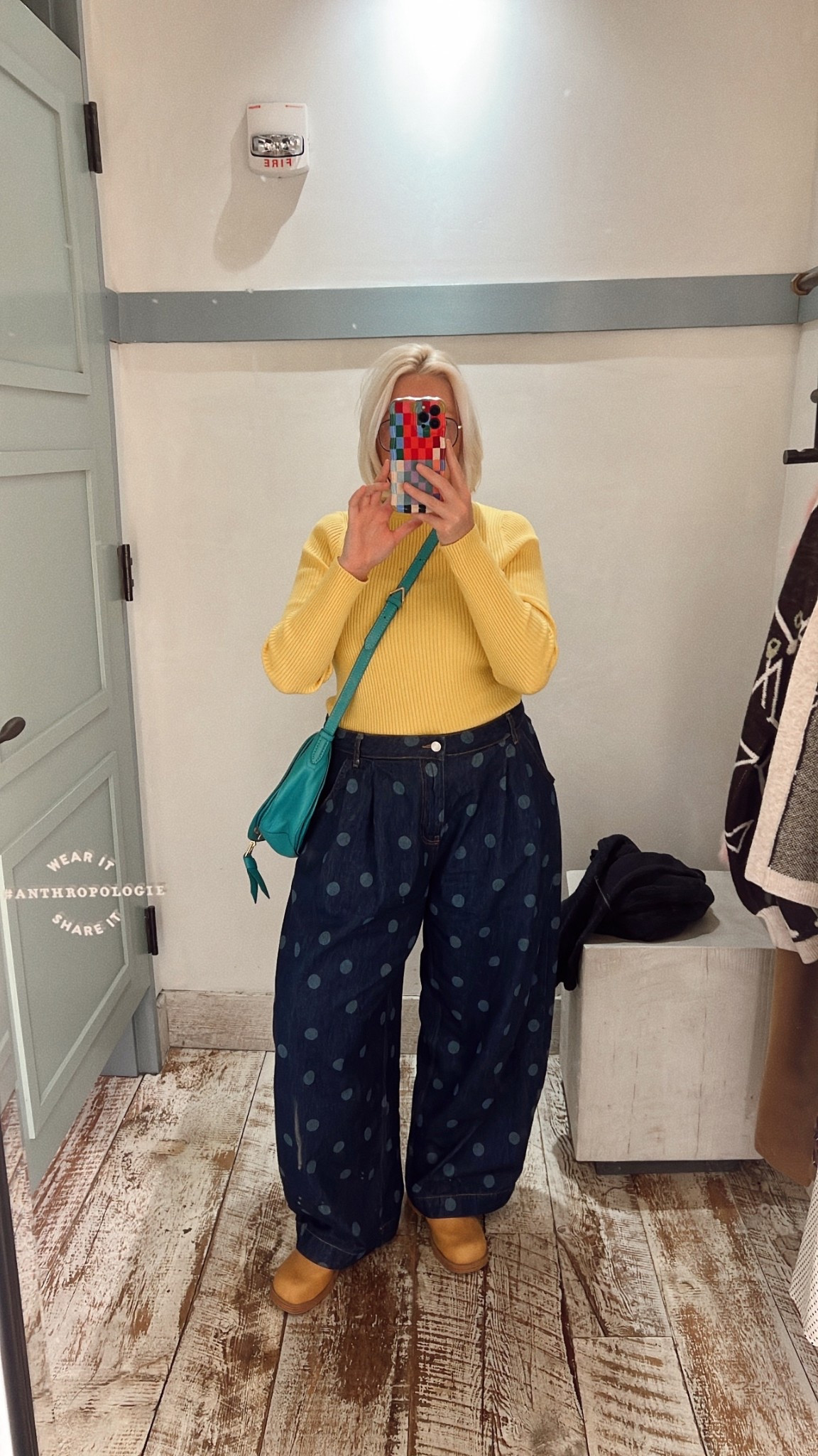 Large sweater / 12 jeans (they run large I should have sized down) 

#LTKMidsize